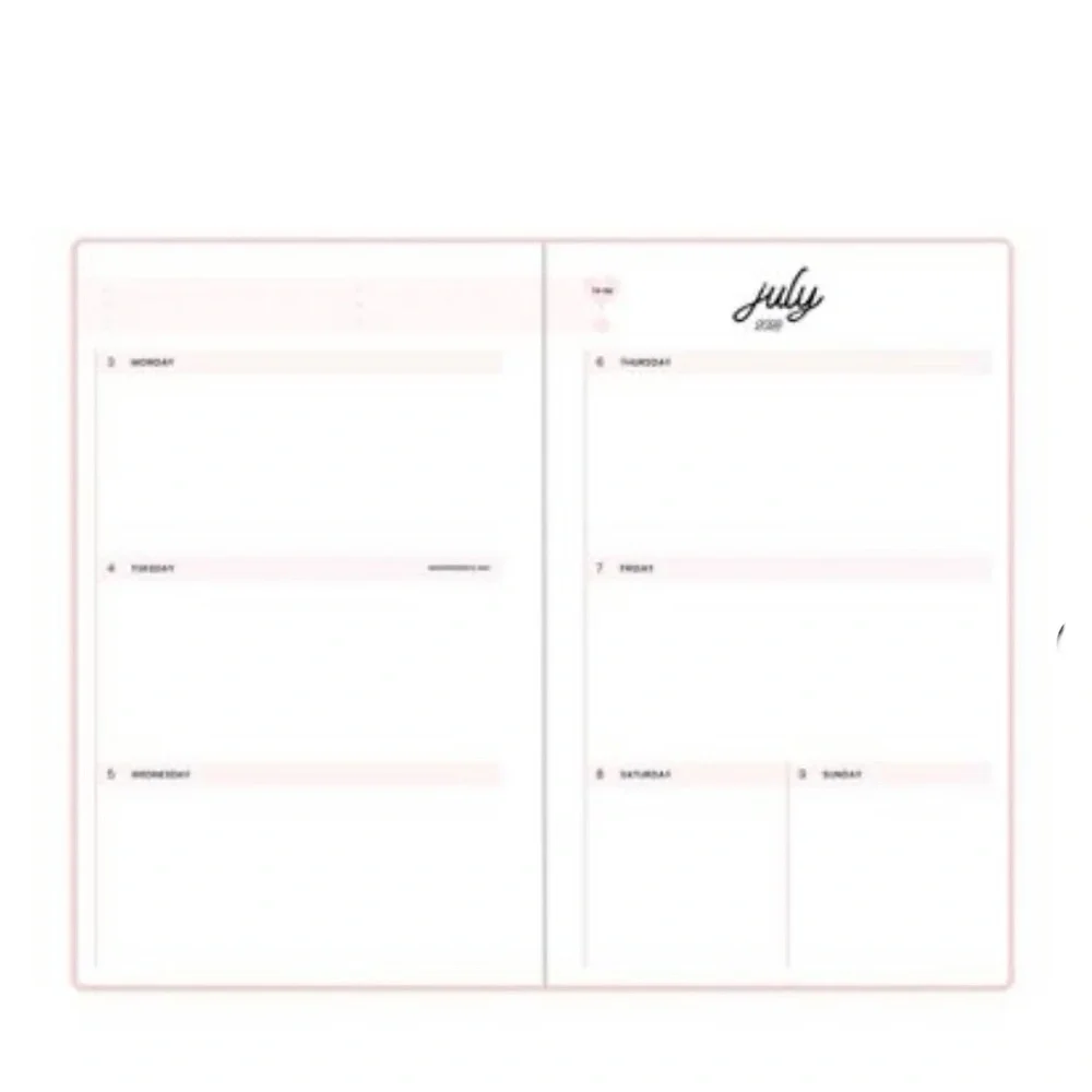 Color Me Courtney for Blue Sky 2023-24 planner
